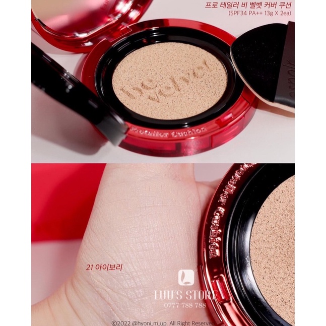 Phấn Nước Cushion Esss.poir Pro Tailor Be Velvet Cover Cushion + Refill
