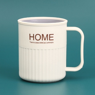 Cốc đánh răng chữ Home cao cấp có quai