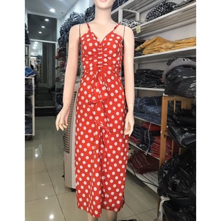 ĐẦM MAXI BI ĐỎ | MAXI 2 DÂY CỰC YÊU