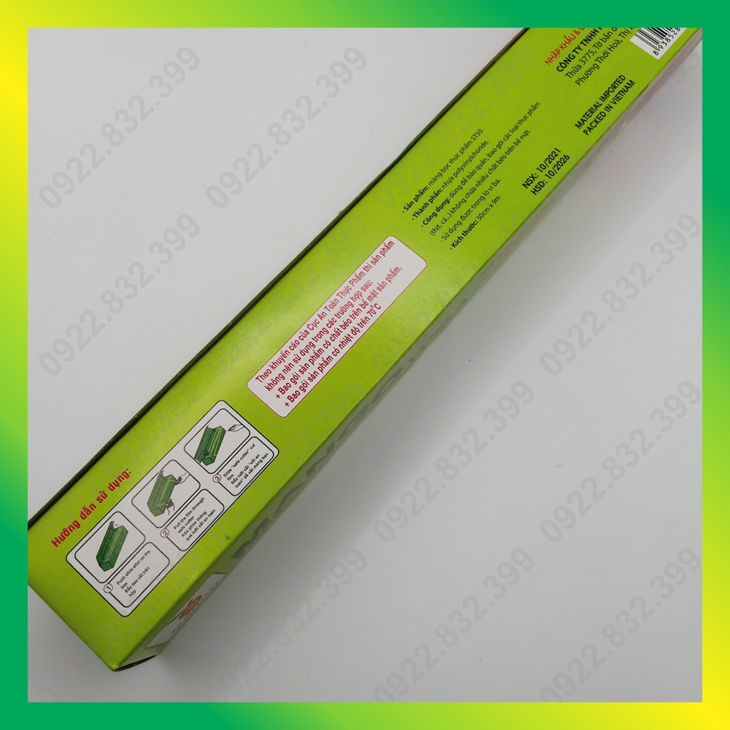 Màng bọc thực phẩm cỡ nhỏ 30cm / 45cm