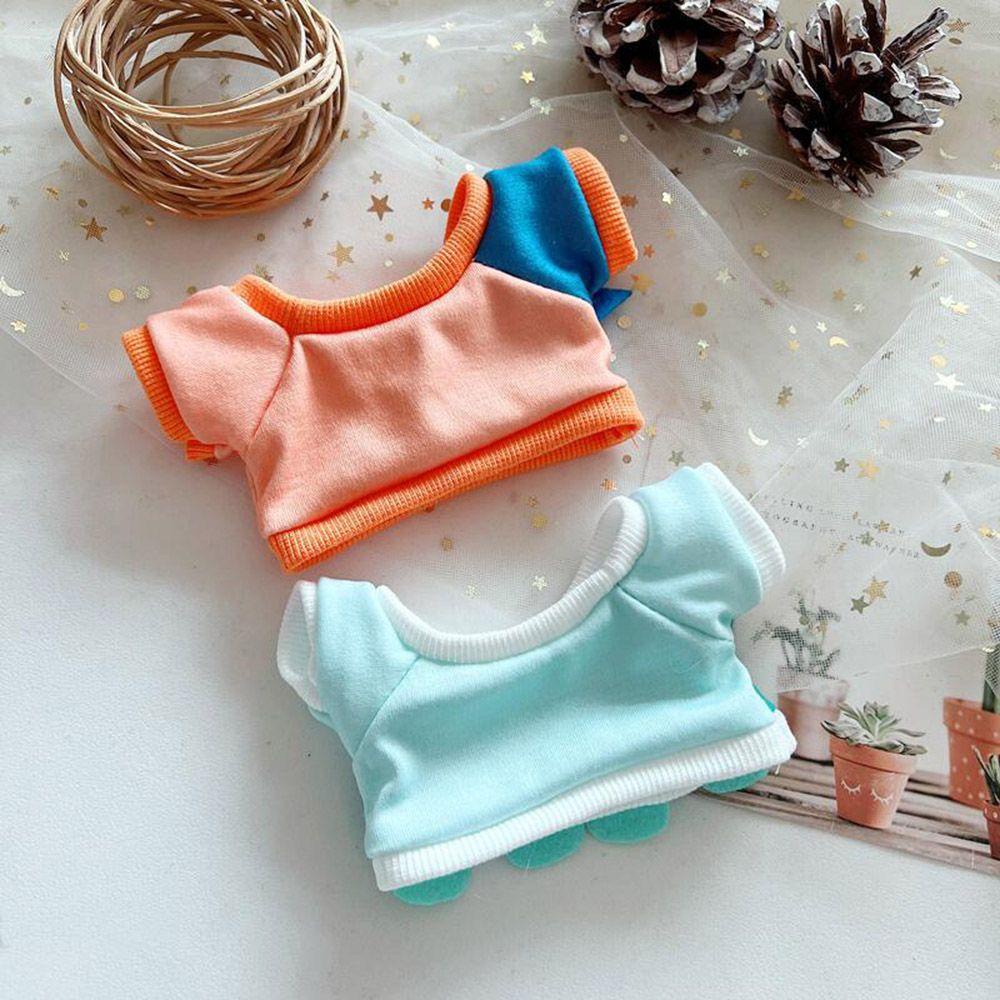 Quần Áo Búp Bê Nhồi Bông Màu Cầu Vồng Đáng Yêu Dành Cho Trẻ