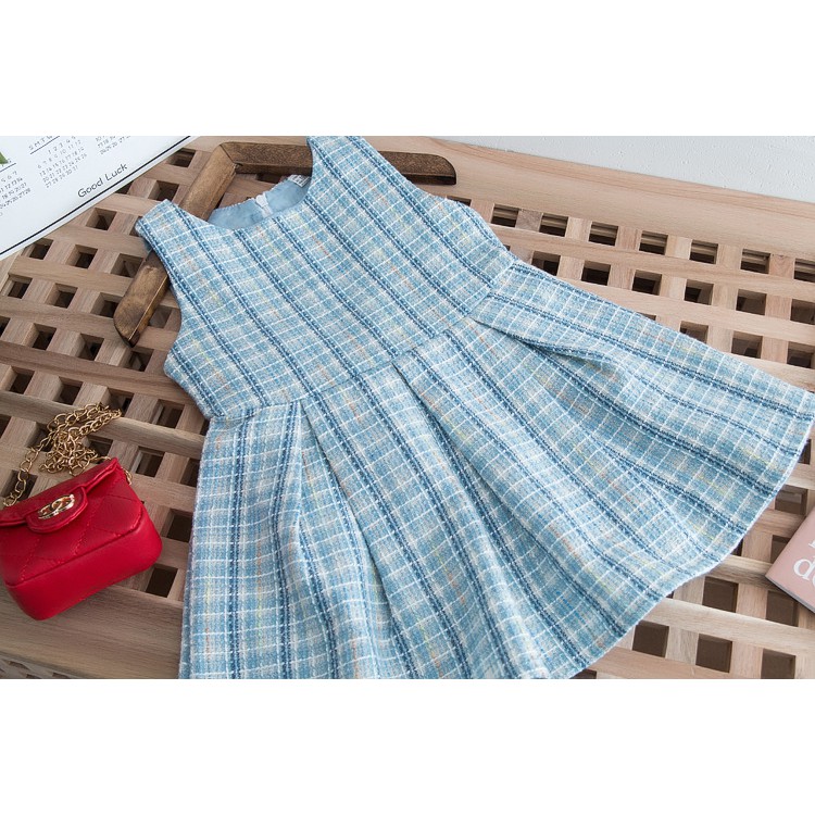 Váy dạ tiểu thư kèm áo khoác cao cấp 11-18kg