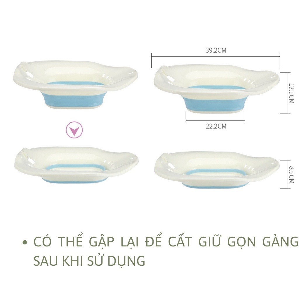 Thau, Chậu xông hơi vùng kín gấp gọn tiện lợi cho mẹ sau sinh