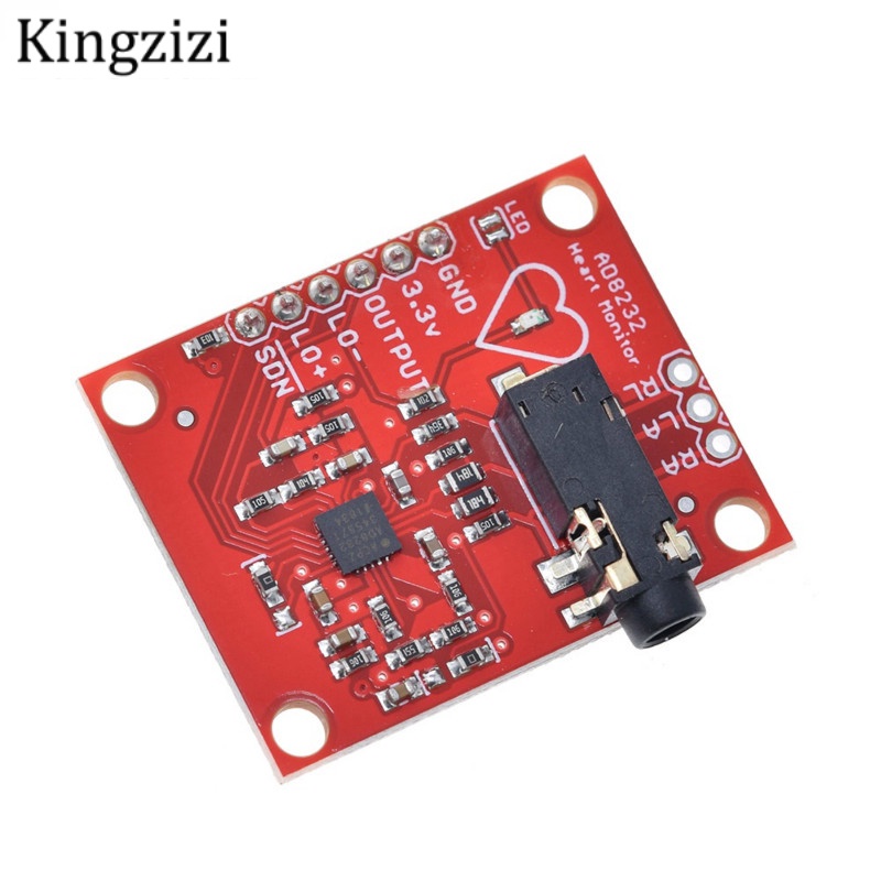 Bộ mô-đun Ecg AD8232 đo nhịp tim cảm biến theo dõi DIY