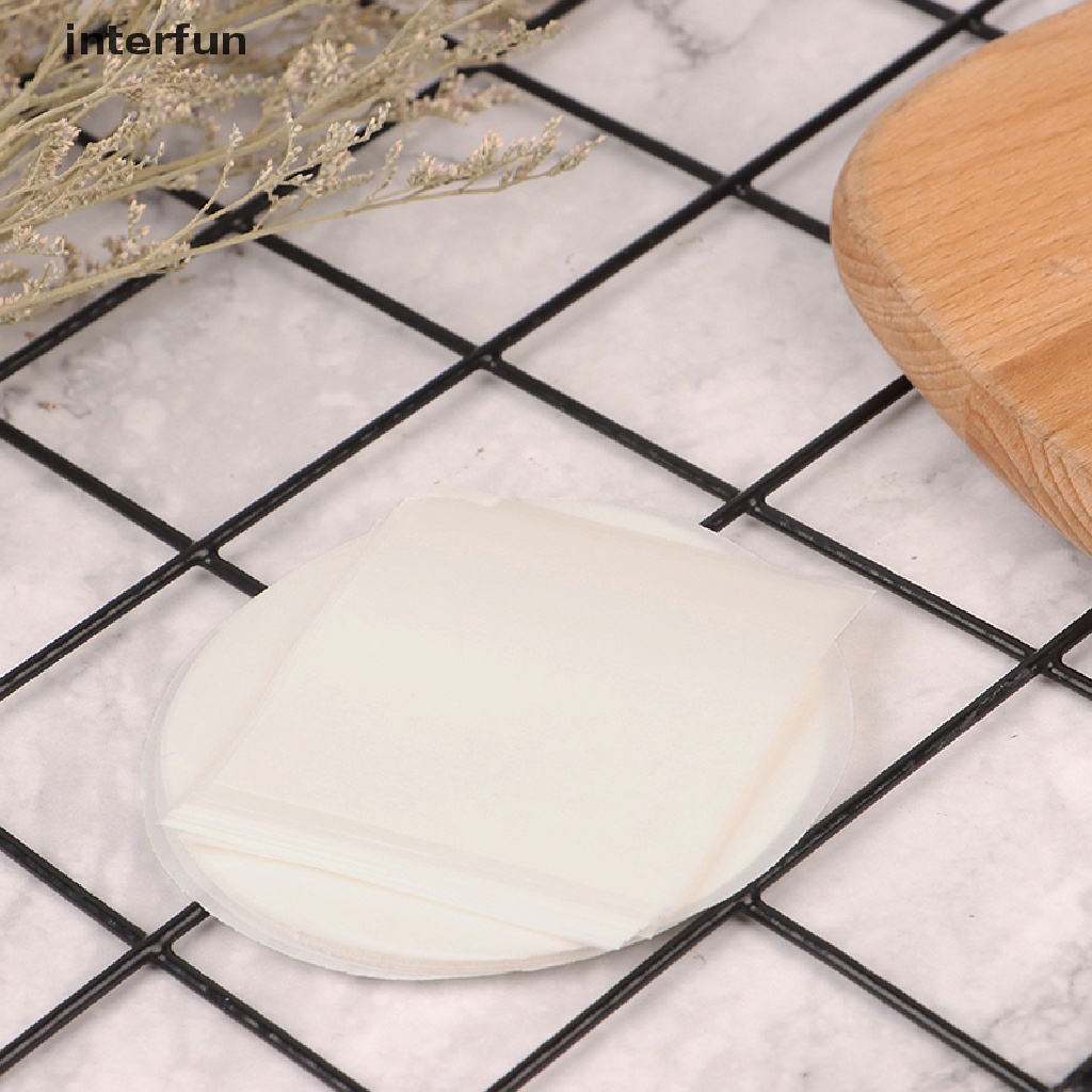 Set 500 Giấy Lót Bánh Hấp Hình Tròn / Vuông Chống Dính Tiện Dụng