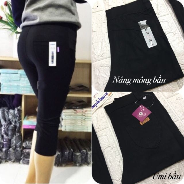 Quần bầu nâng mông legging, co giãn 4 chiều - 𝐐𝐃𝟎𝟒