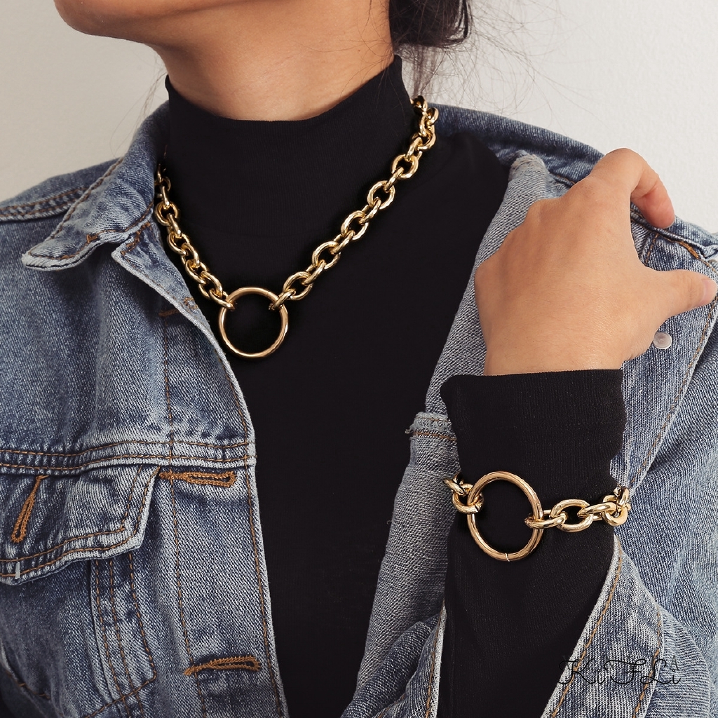 Dây chuyền bằng hợp kim phong cách thời trang hiphop