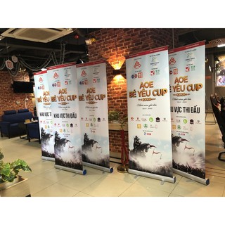 Standee cuốn nhôm 60 x 160cm hoặc 80 x 200cm-Galaxy nhập khẩu( KHÔNG BAO GỒM HÌNH ẢNH)