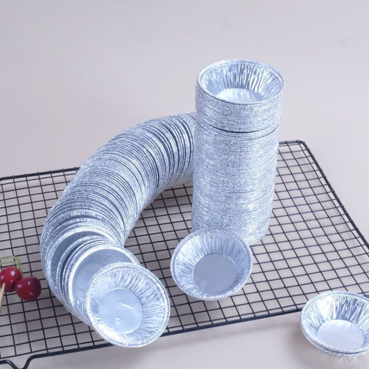 Set 100 cốc, chén, khuôn giấy bạc nướng hàu, bánh, tart trứng