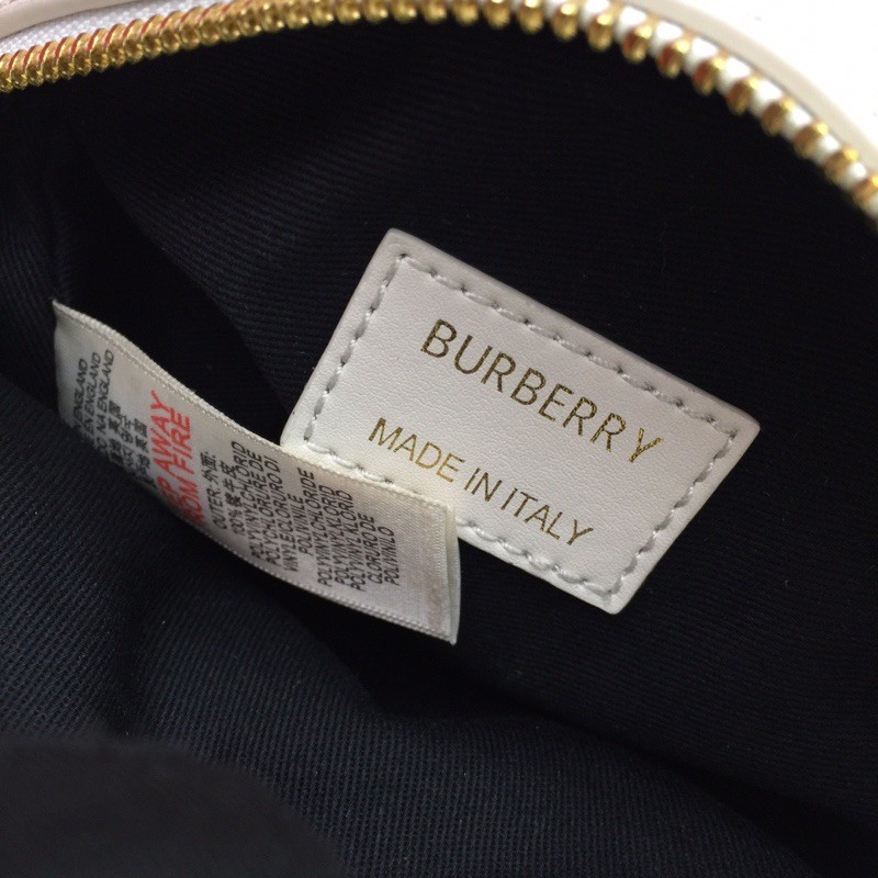 Túi đeo chéo nữ bản tròn Burberry BBR Louise da thật cao cấp
