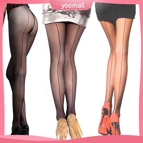 Quần tất trong suốt đường kẻ quyến rũ cho nữ