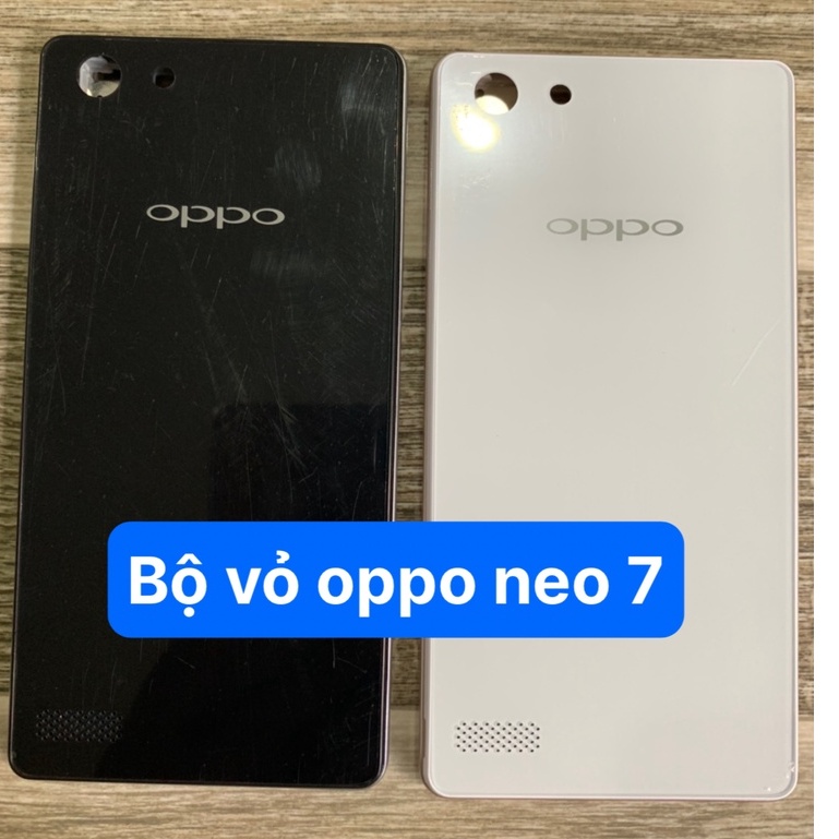 Bộ vỏ điện thoại zin hãng oppo A33 / neo 7 - oppo (gồm lưng, sườn ,phím nguồn và phím âm lượng)