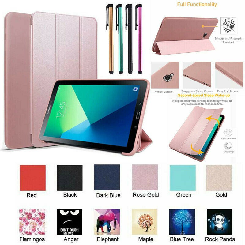 Ốp lưng da kiểu gập cho Samsung Galaxy Tab A 10.1 SM-T580 T585 T587