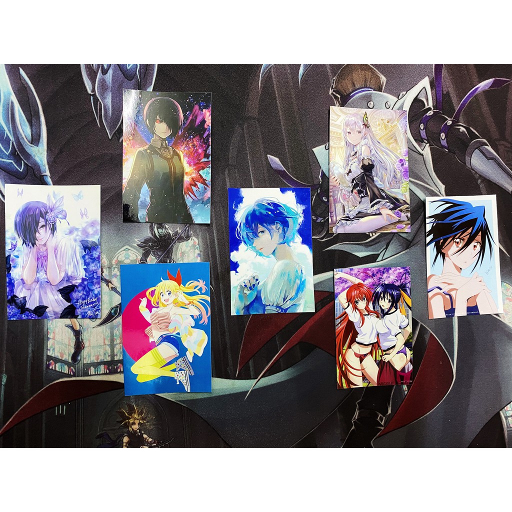 1 thẻ bài card anime ecchi in ngẫu nhiên của taiyo