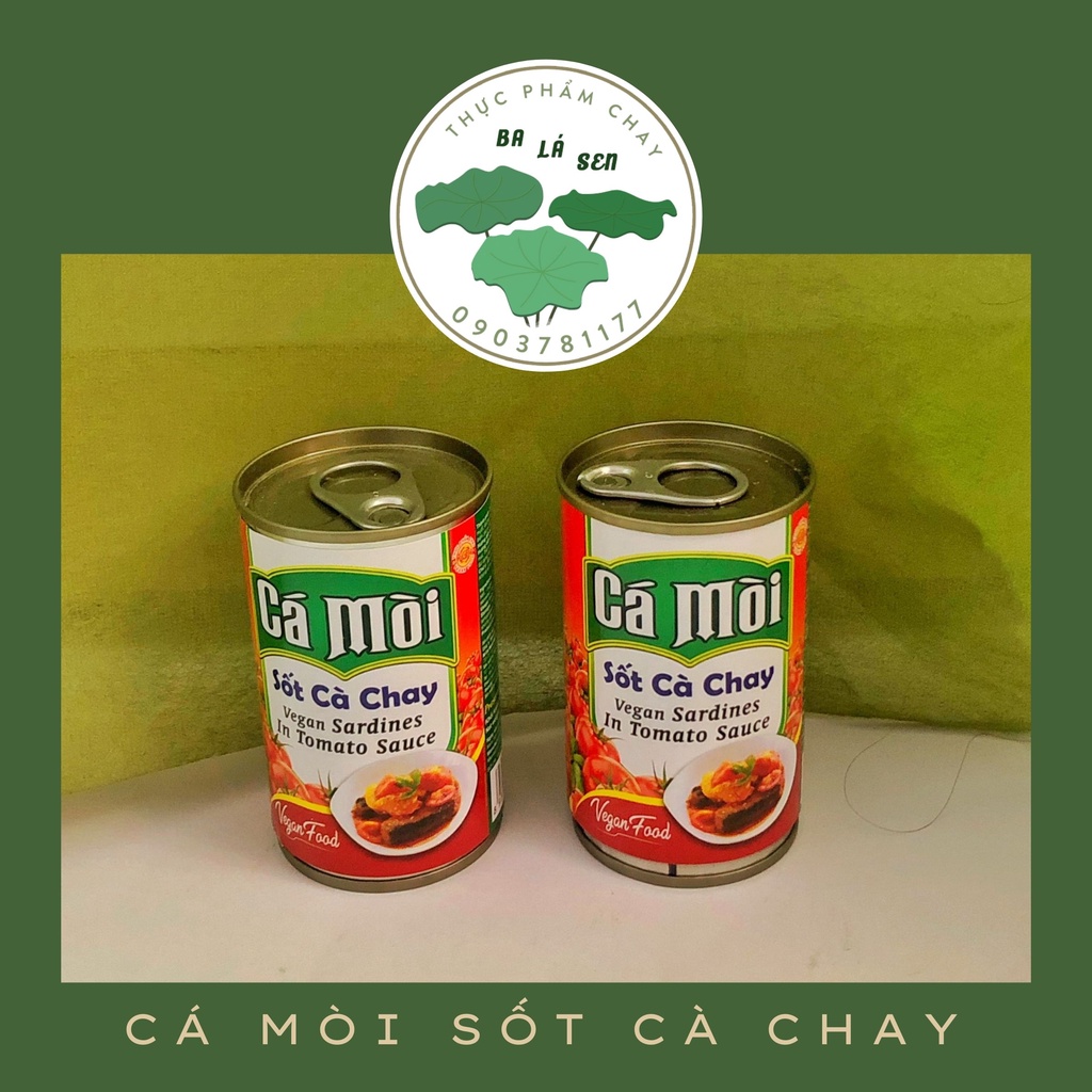 Cá mòi sốt cà chay Âu Lạc chế biến sẵn đóng hộp bảo quản lâu 150gr