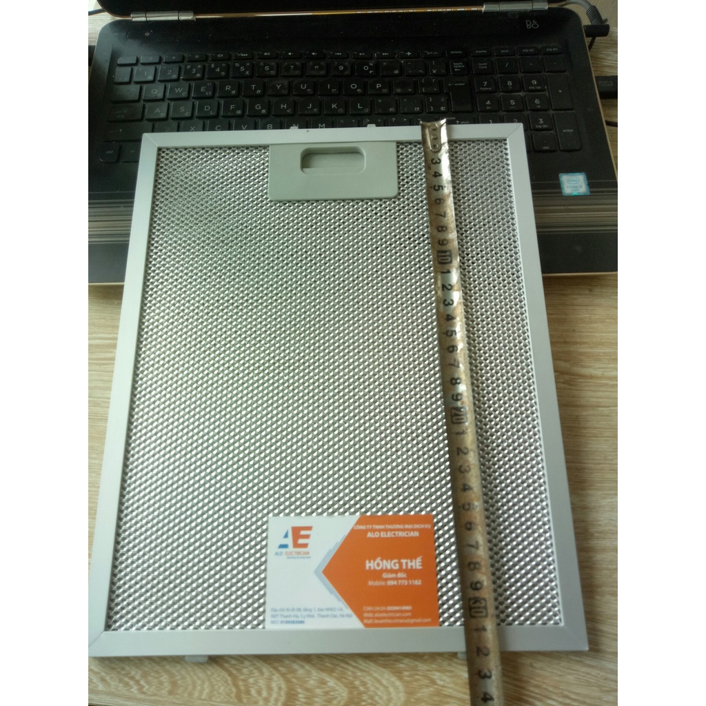 Lưới lọc mỡ máy hút mùi 26x32cm