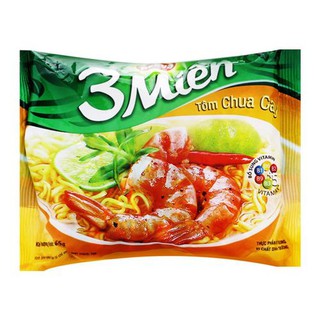 Mì 3 Miền Tôm Chua Cay Reeva Gói 65G