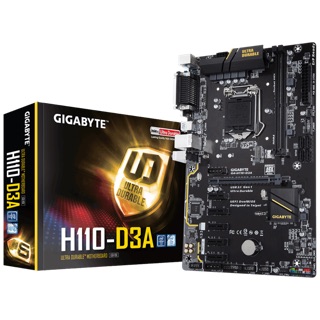 Main h110- d3a gigabyte full box