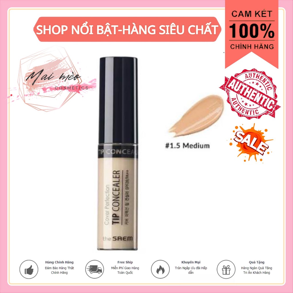 [FREESHIP] Che Khuyết Điểm The Seam Cover Perfection Tip Concealer