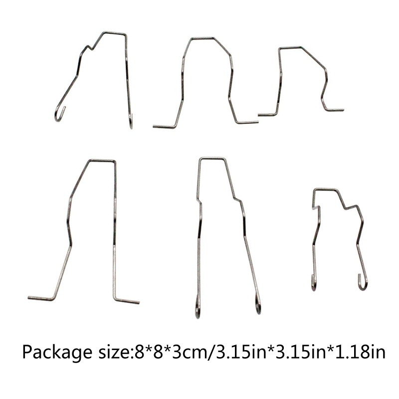 Set 6 Kẹp Giữ Bóng Đèn H1 H3 H4 H7