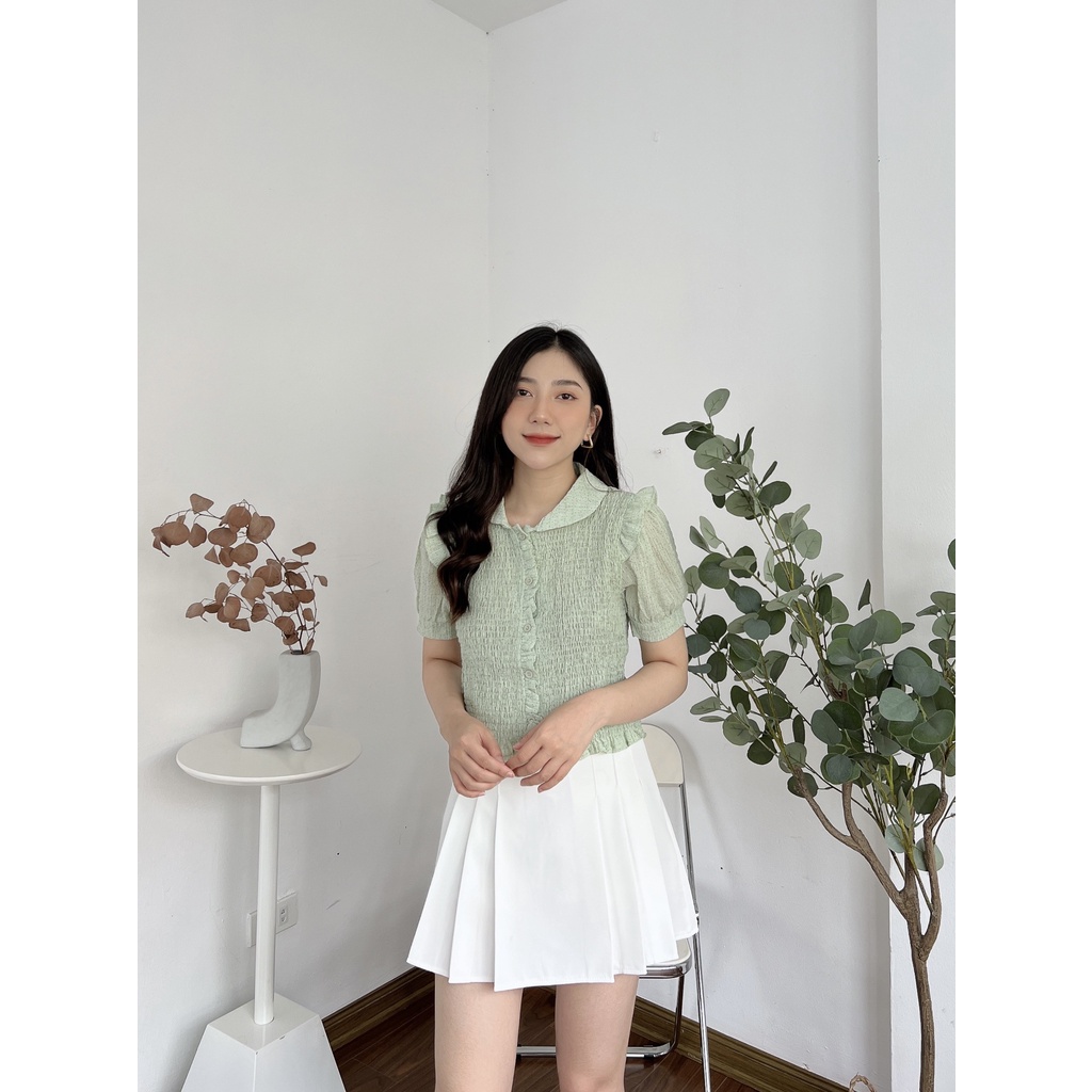ÁO CHUN CHỈ BI NHỎ CỘC TAY