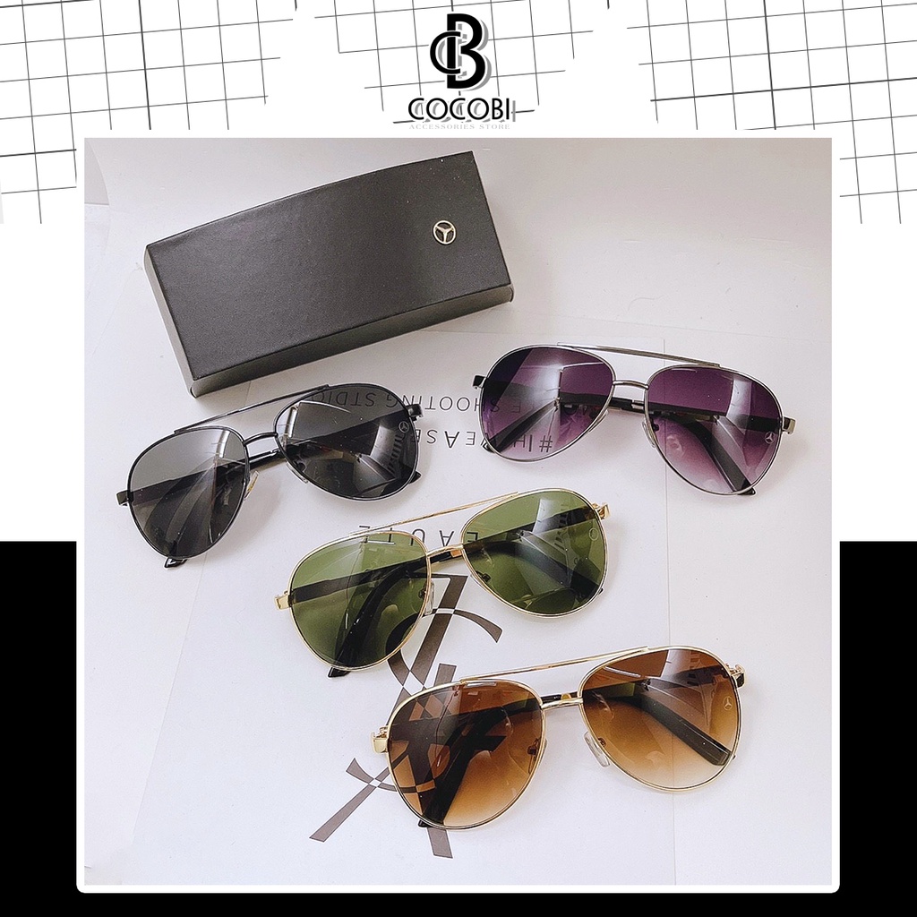 Kính Thời Trang Nam Merc Cao Cấp Tròng Polarized Chống Tia UV, Chống Chói - CBKMM 14