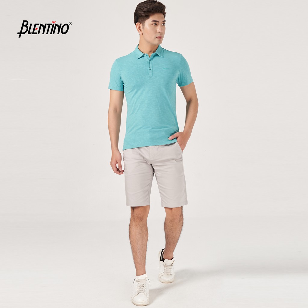 Blentino áo thun có cổ polo nam PL0221