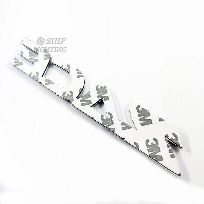 Miếng dán họa tiết chữ ZACE gắn cốp đuôi xe / tấm chắn bùn bằng ABS thay thế cho TOYOTA ZACE