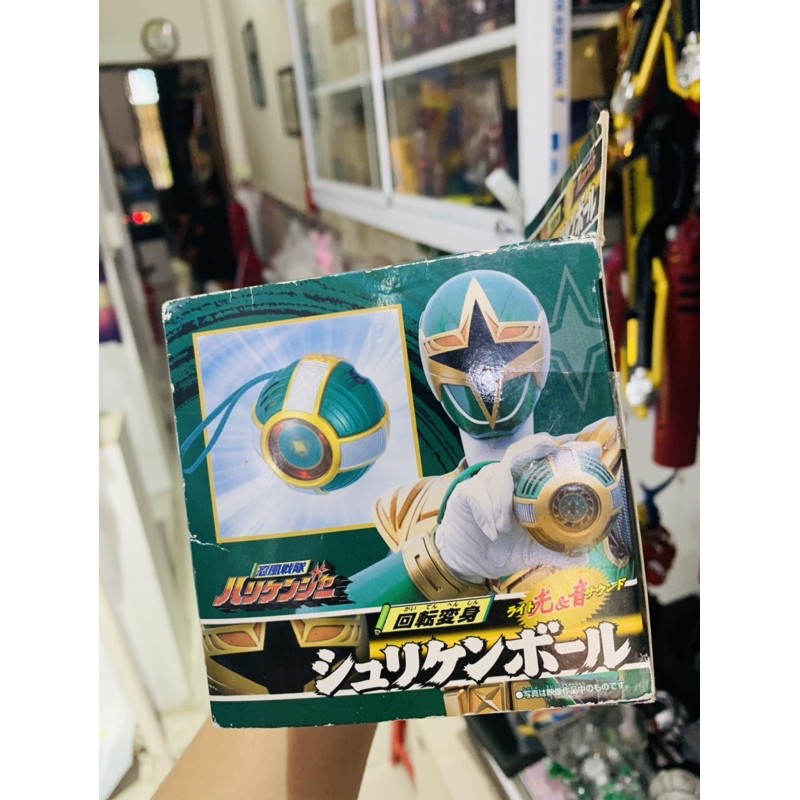 Đồ chơi siêu nhân Power Rangers Ninja Storm Hurricanger Shuriken Ball Morpher