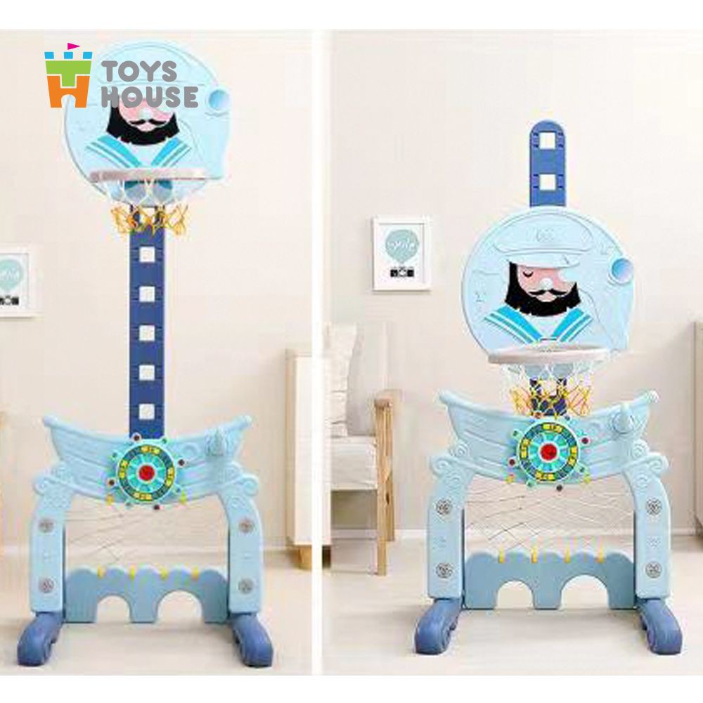 Bộ đồ chơi thể thao đa năng cho bé: Bóng đá, ném vòng, bóng rổ Toys House WM19046, hàng chính hãng cao cấp