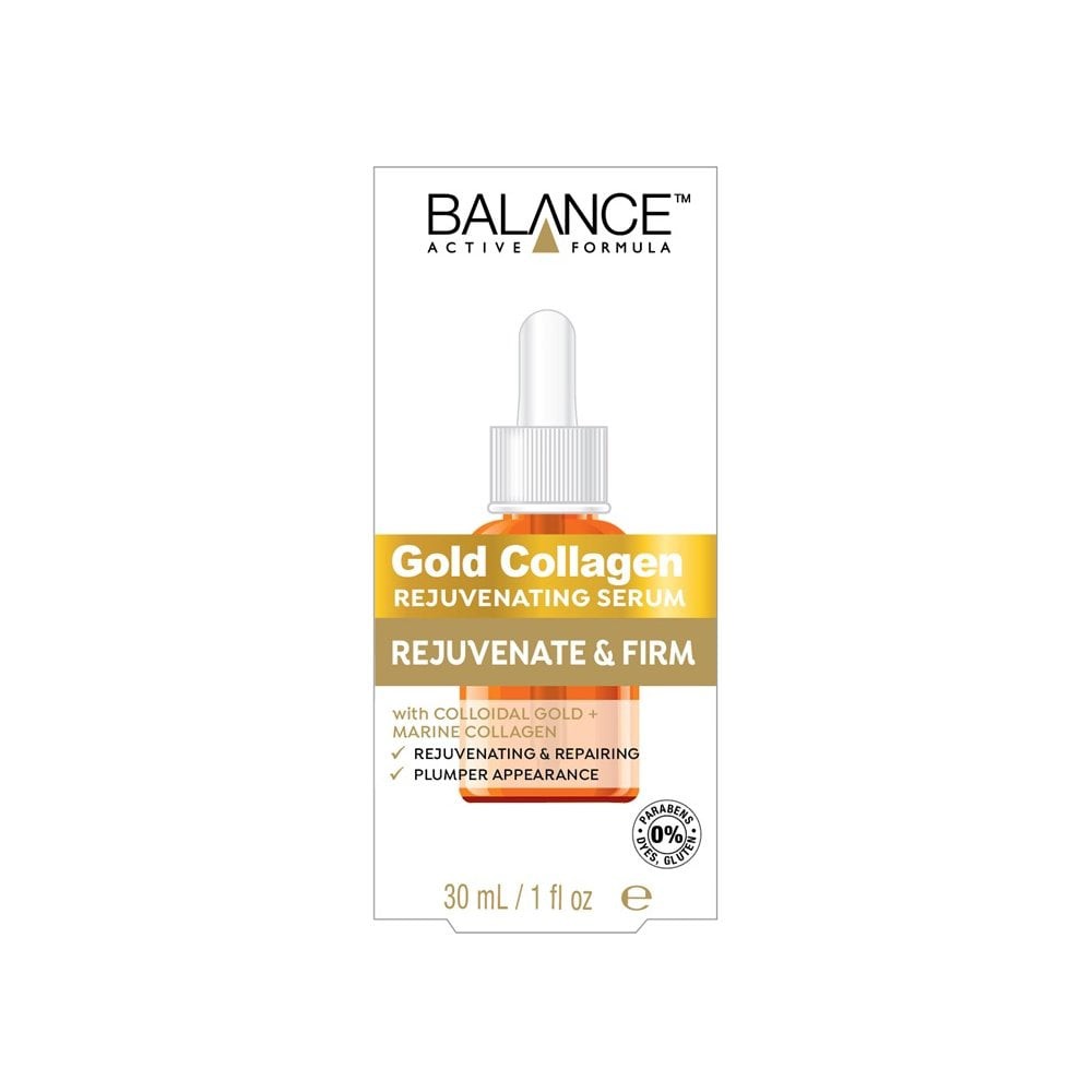 Tinh Chất Sáng Da Balance Active Formula-Gold Collagen Rejuvenating Serum (30ml)