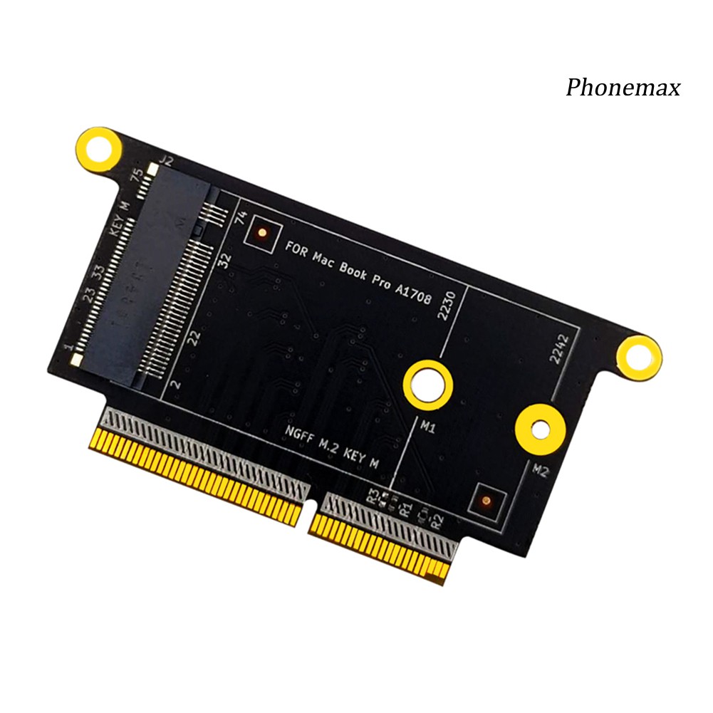 Thẻ Chuyển Đổi Ổ Đĩa SSD Pcb M.2 NVMe Cho MacBook Pro A1708