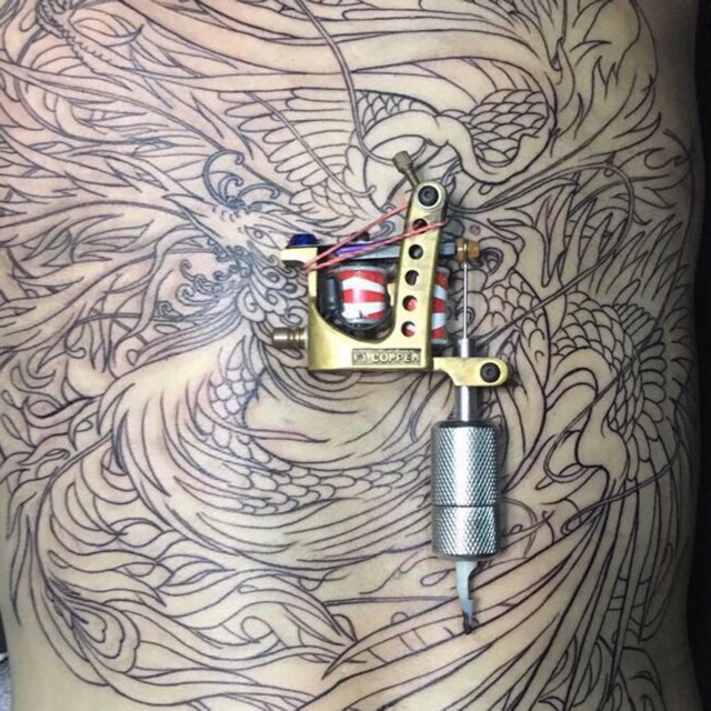 MÁY XĂM F1 HOÀNG LẬP TATTOO ( TẶNG TAY CẦM )