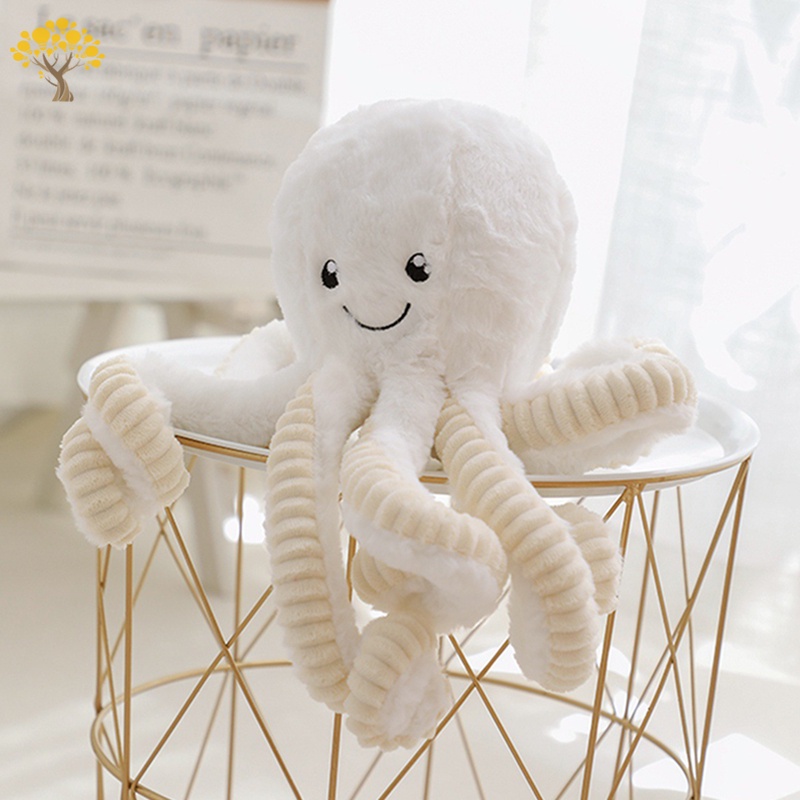 Đồ chơi nhồi bông hình bạch tuộc mềm mại nhiều màu sắc dùng làm quà tặng sinh nhật cho bé