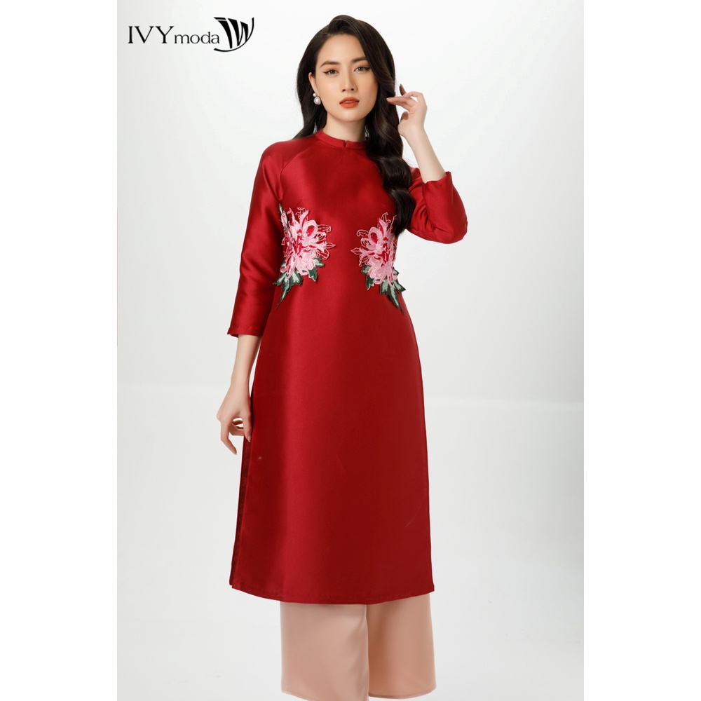 Bộ áo dài Nguyệt Thanh IVY moda MS 86M7104