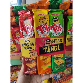 [MUA 2 TẶNG 1] Combo 3 gói bánh khoai tây nướng Tok trộn vị