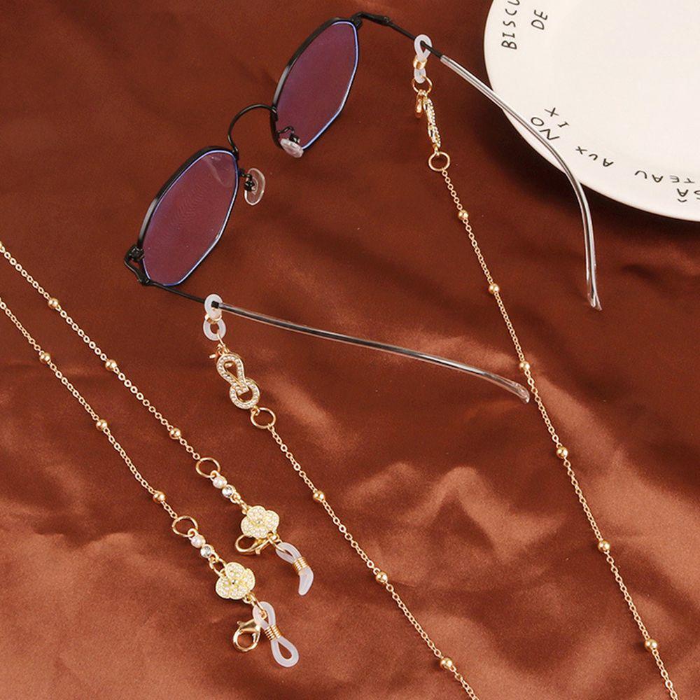 MELODG Dây Đeo Kính Kim Loại Cho Nữ