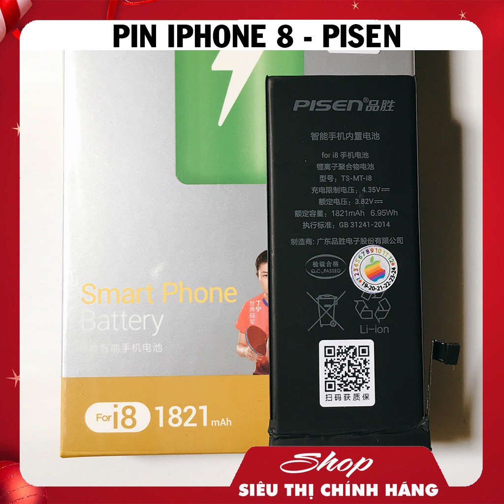 Pin iPhone 8 / 8 Plus Dung Lượng Cao