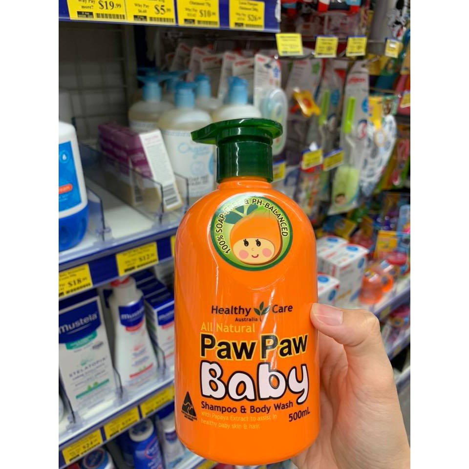 Sữa tắm đu đủ Pawpaw 500ml Úc