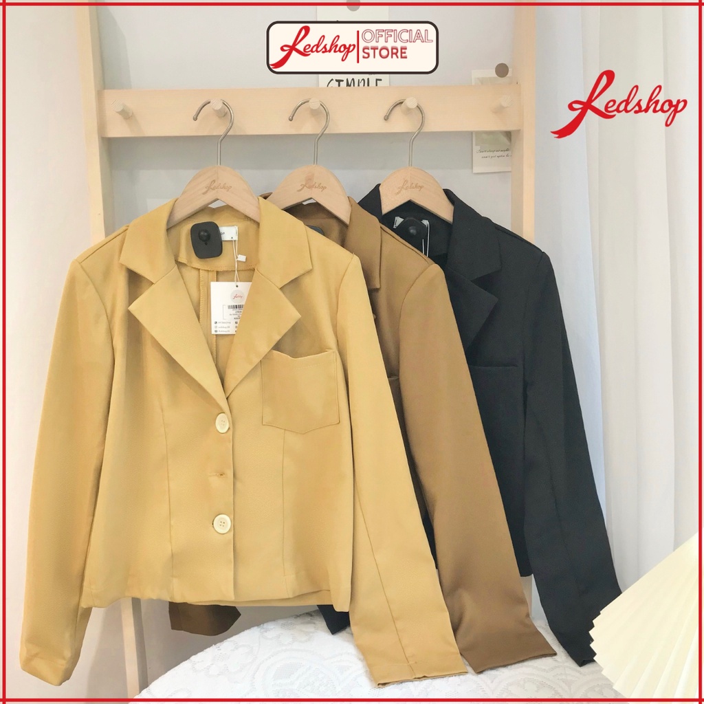 Áo blazer croptop công sở, đi chơi thời trang Hàn Quốc Red Shop.official.store_27930