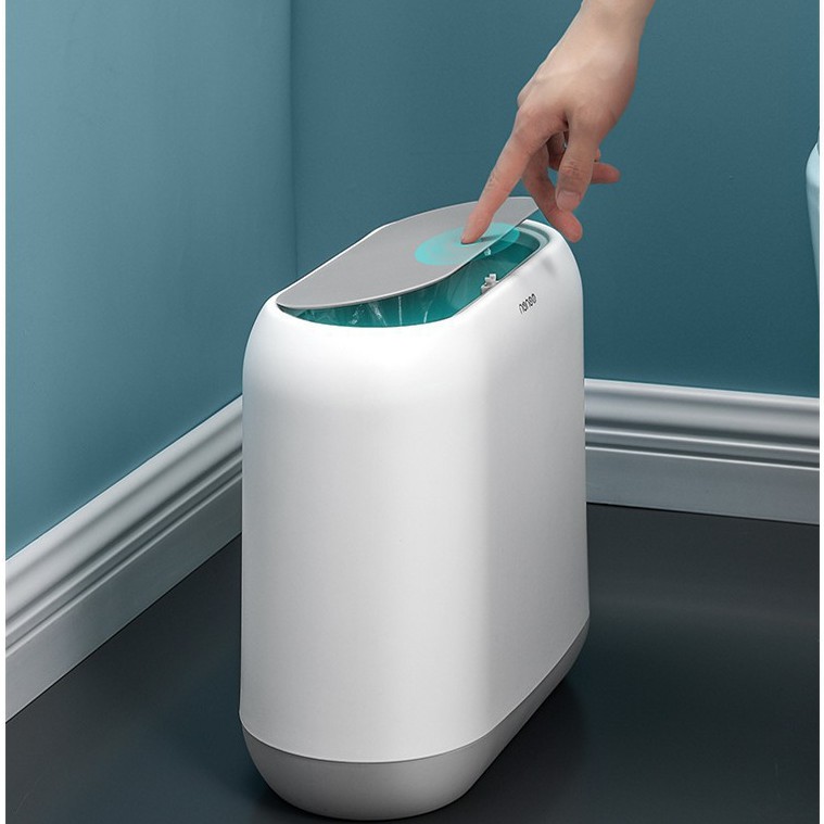 Thùng Rác Tự Động OENON, Sọt Rác Nhựa Văn Phòng Phân Loại Rác Cao Cấp, Thùng Rác Thông Minh