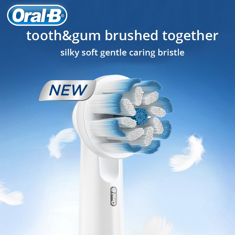 Đầu bàn chải đánh răng điện Oral B EB60 thay thế hoạt động bằng sóng siêu âm