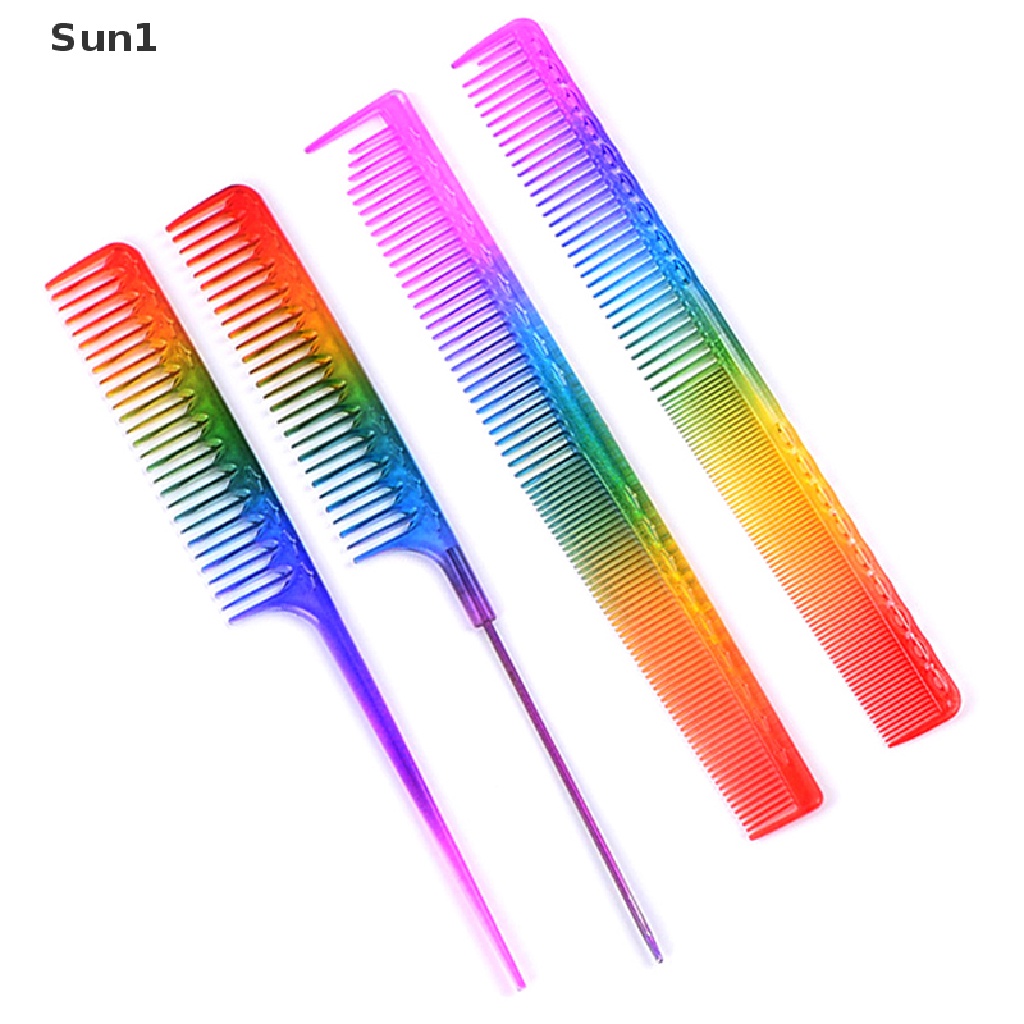 1 Lược Tạo Kiểu Tóc Màu Cầu Vồng Đầy Màu Sắc Sun1 &gt;
