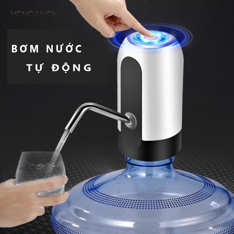 Vòi hút nước tự động,Vòi bơm nước tự động có sạc USB - Hàng loại 1, pin lâu, hút mạnh, áp suất cao
