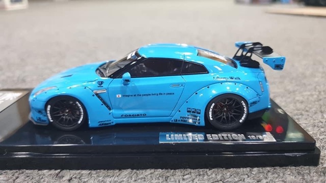 Mô Hình Nissan GTR R35 LB-Works Liberty Walk 1:43 ONE MODEL