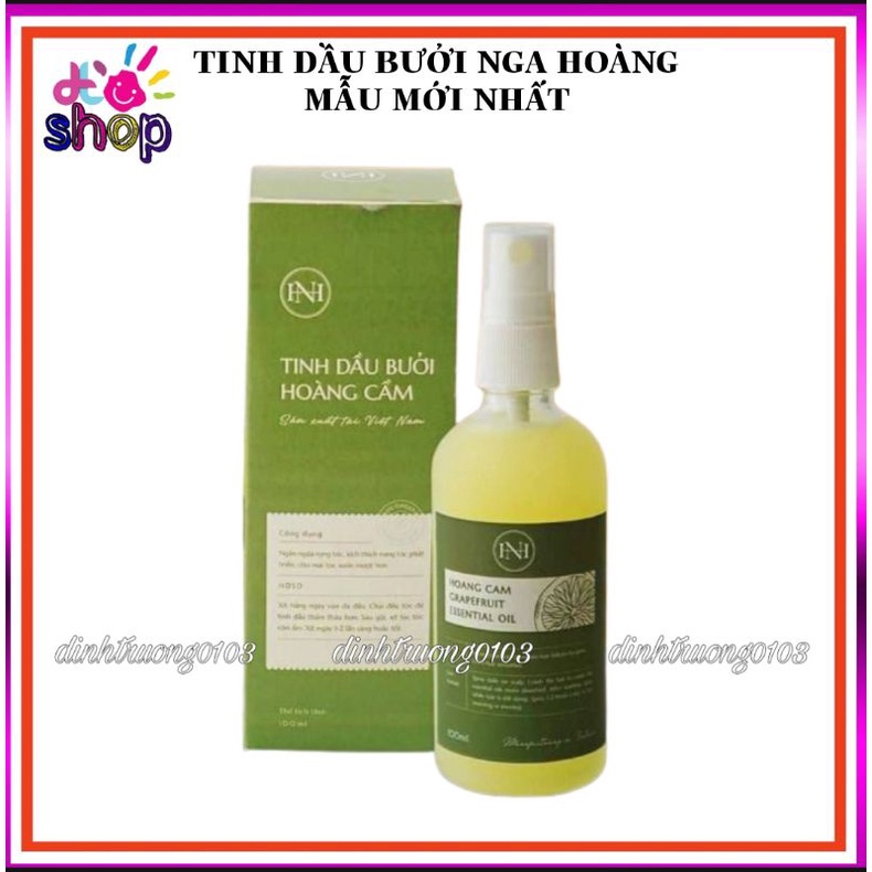 (Combo 2 chai) Tinh dầu bưởi Hoàng Cầm Chính hãng - Tinh dầu bưởi Nga Hoàng chính hãng chai 100ml