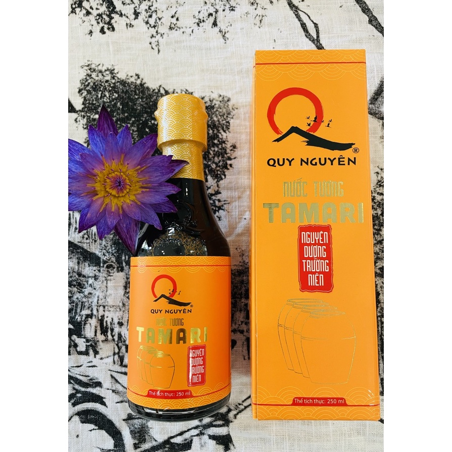 Nước Tương Tamari Quy Nguyên 250ml Thầy Tuệ Hải