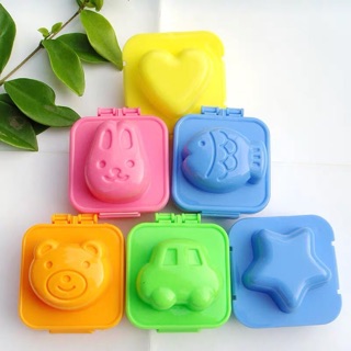 KHUÔN CƠM BENTO CHO BÉ , KHUÔN ÉP TRỨNG NGỘ NGHĨNH