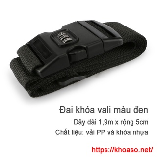 Đai khóa vali