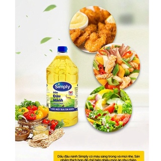 Dầu ăn Đậu Nành Simply Can 2 Lít